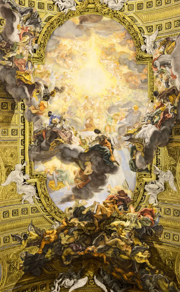 Chiesa del Gesù - ceiling