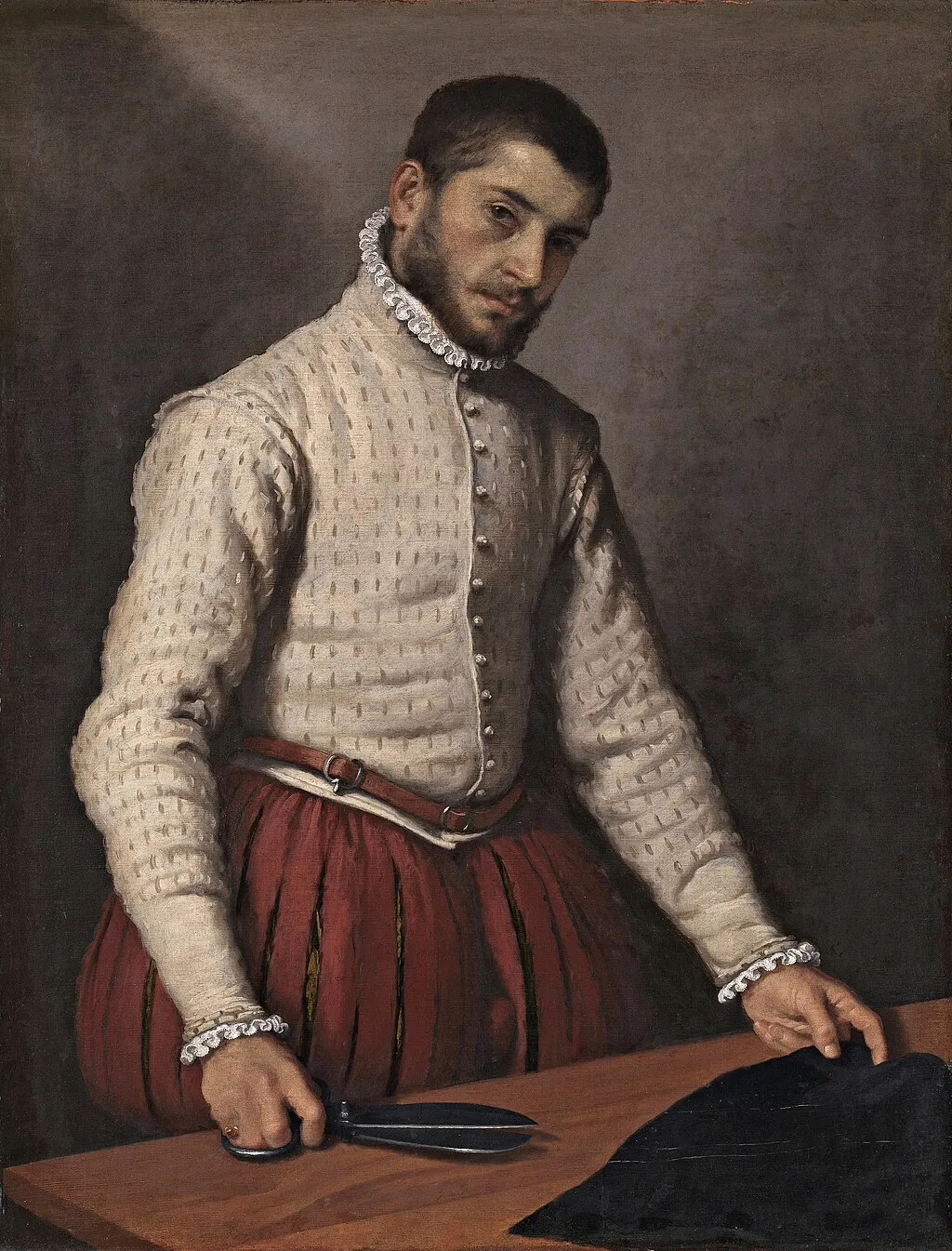 The Tailor (1565–1570), Giovanni Battista Moroni, National Gallery (London)