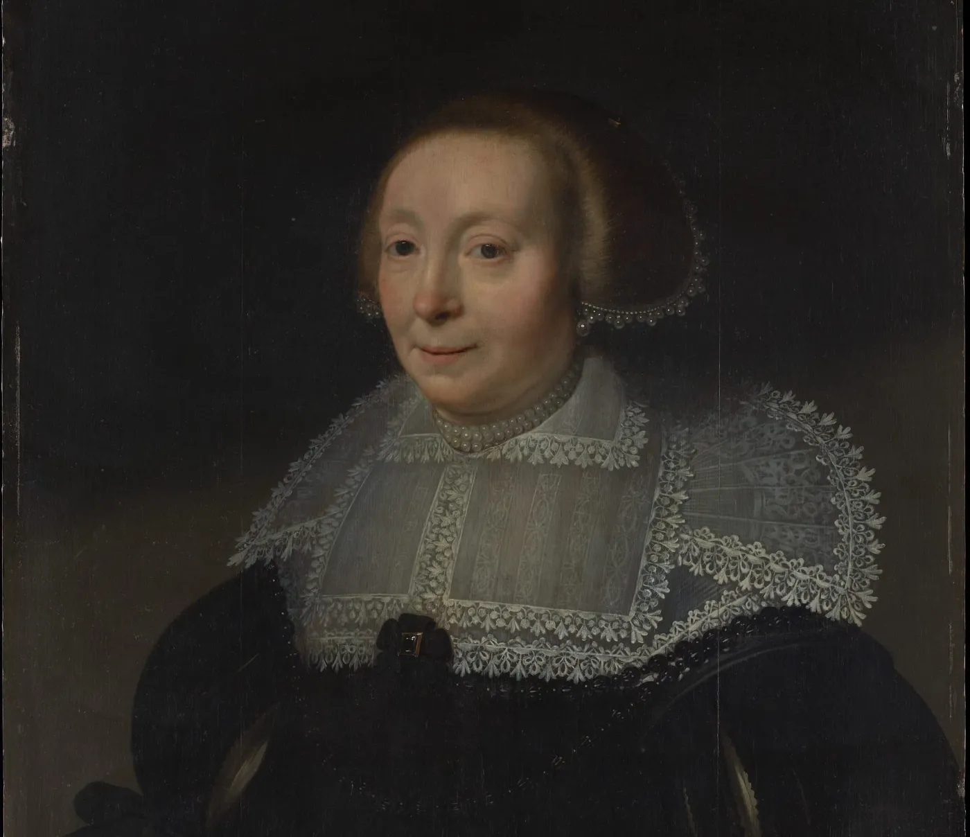 Portrait of a Woman with a Lace Collar (c. 1632–1635), Michiel Jansz. van Mierevelt, The Metropolitan Museum of Art