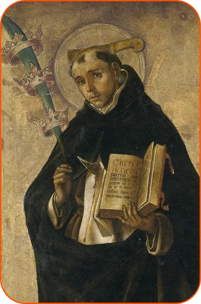 Pedro Berruguete, "Saint Peter the Martyr" (c. 1493-1499)