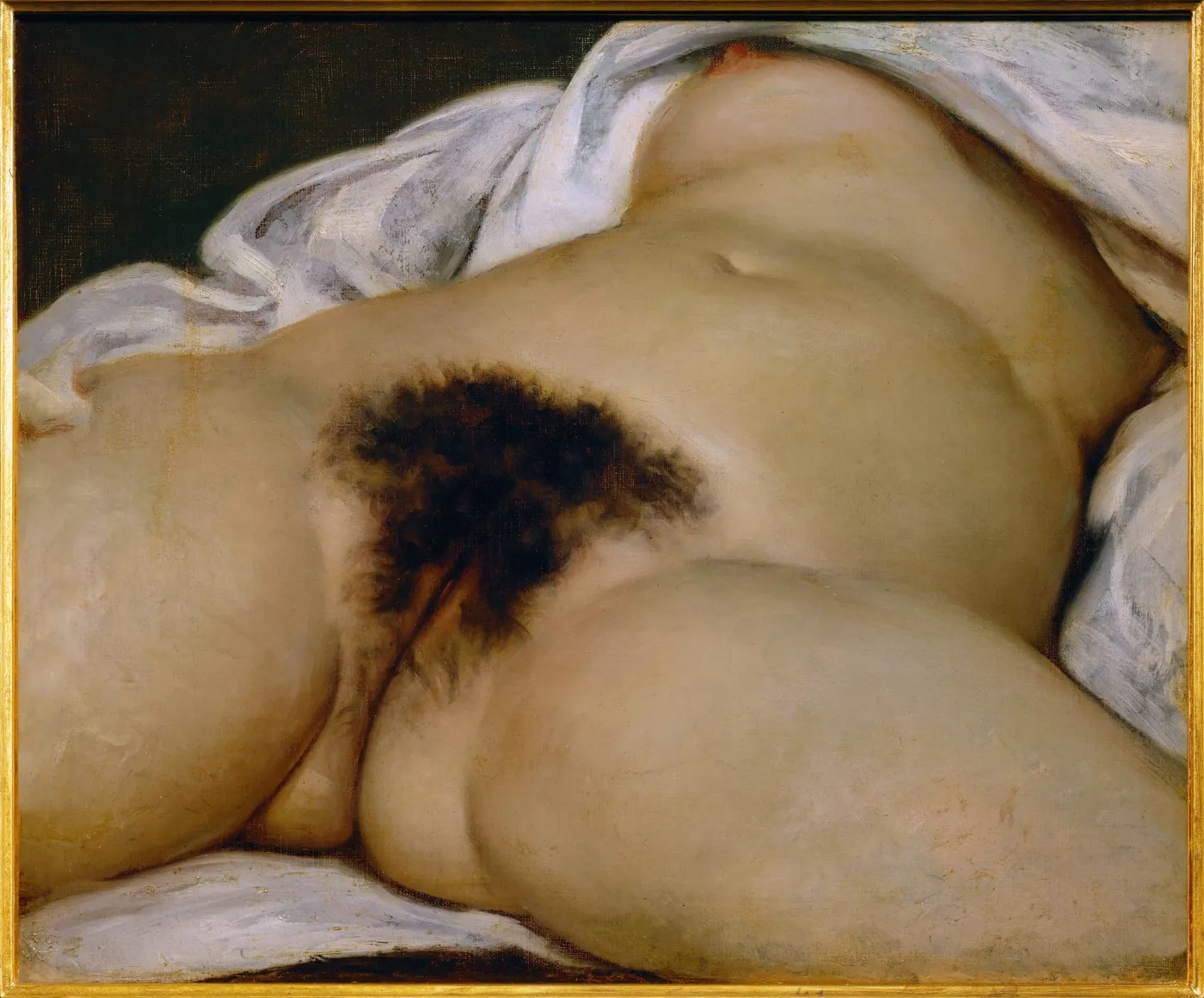 Gustave Courbet, L'Origine du monde (1866), painting