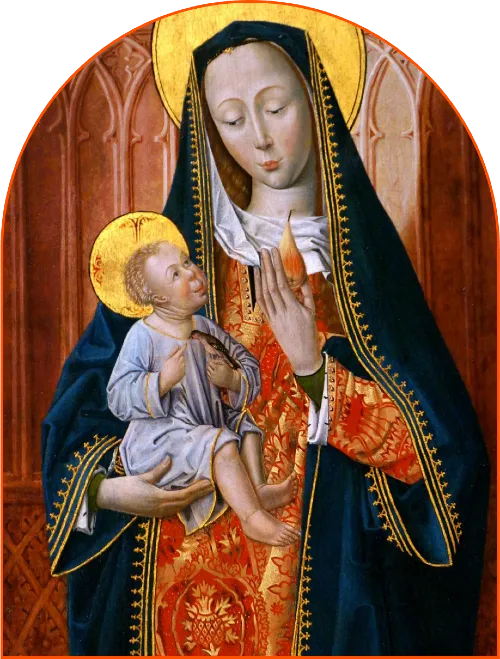 Madonna and baby Jesus