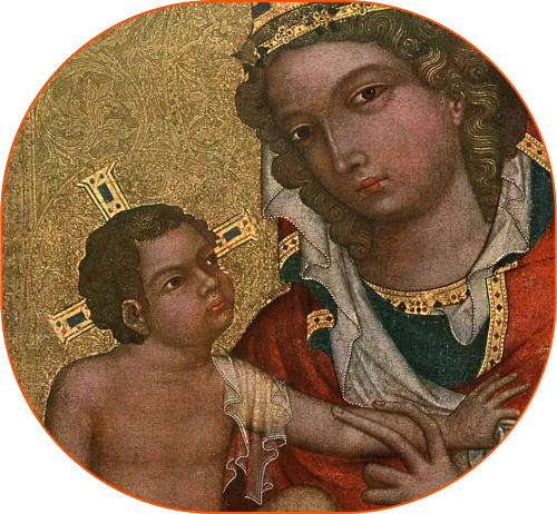 Master of Madonna of Veveří ,"Madonna of Veveří" (1344-1350)