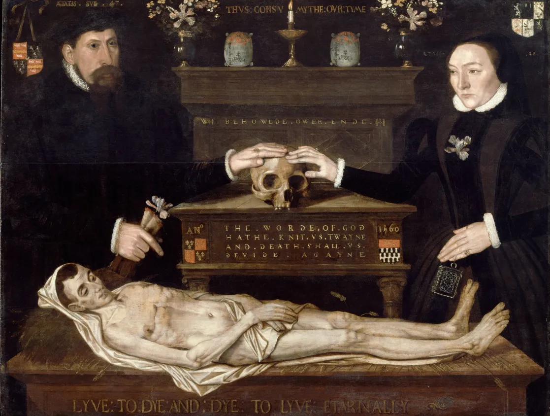 "The Judde Memorial" (c. 1560) by the British School