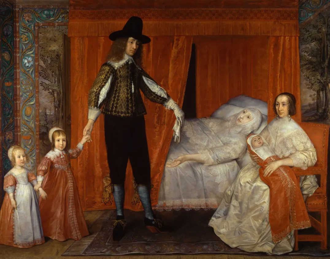 "The Saltonstall Family" (c. 1636–37) by David Des Granges