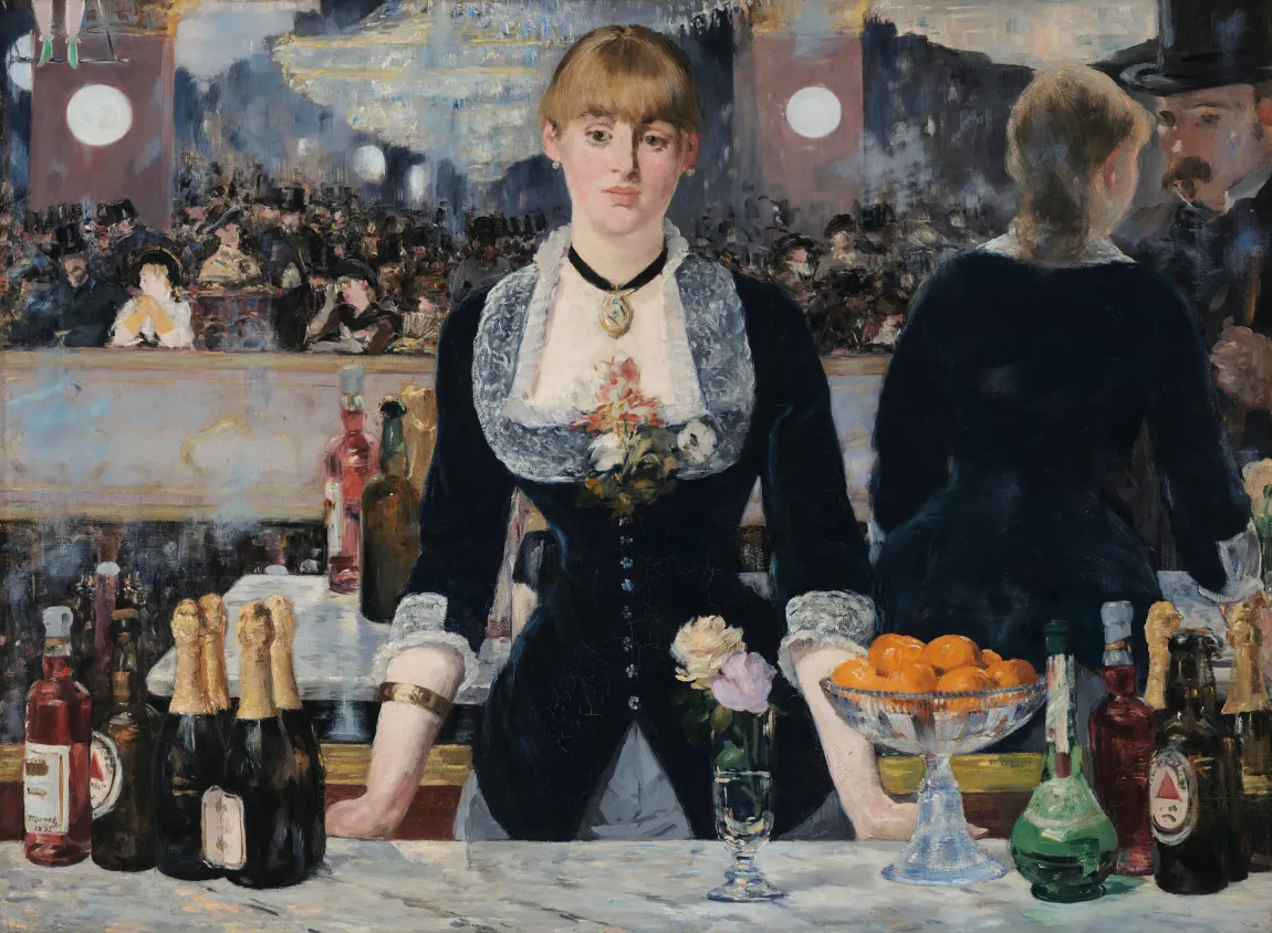 A Bar at the Folies-Bergère (1882) by Édouard Manet