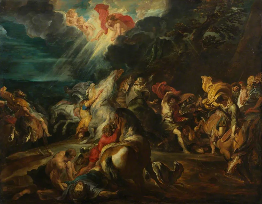 The Conversion of Saint Paul (1610–1612) by Peter Paul Rubens