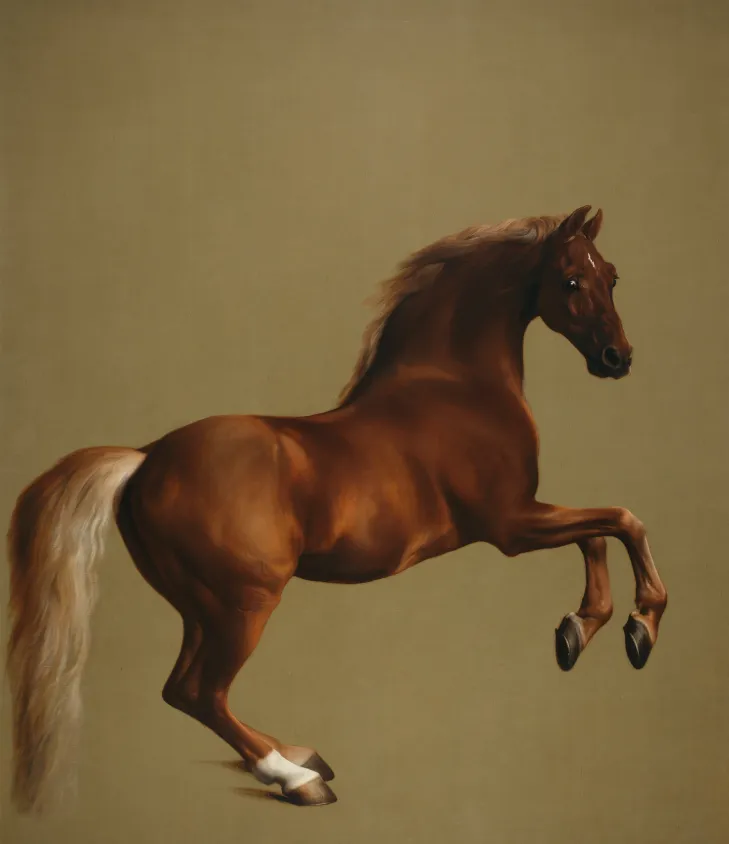 "Whistlejacket" (c. 1762) by George Stubbs
